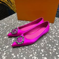 LV MET FLAT BALLERINA PINK