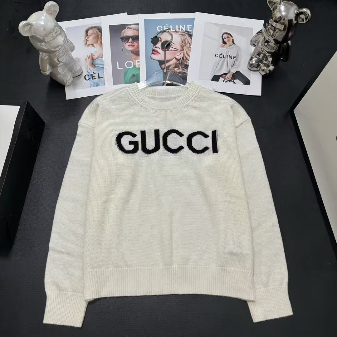 GG Cream Sweater Crewneck