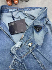 Pra Cropped Denim Jacket