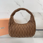 WANDER MATELASSE 29 BAG IN BROWN LAMBSKIN