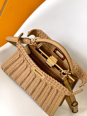 Peekaboo ICONIC ISeeU 27 Bag lambskin gold hardware