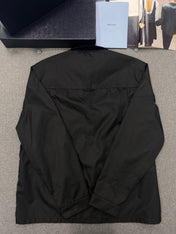 PRA SHIRT IN BLACK RE-NYLON TRIANGLE LOGO