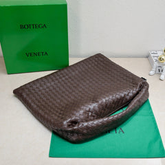 LARGE HOP 54 IN BROWN LAMBSKIN