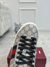 ACE TRAINER CANVAS IN WEB BEIGE