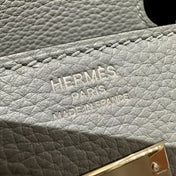 HM BIRKIN 30CM CLOUD BLUE TOGO LEATHER SILVER HARDWARE