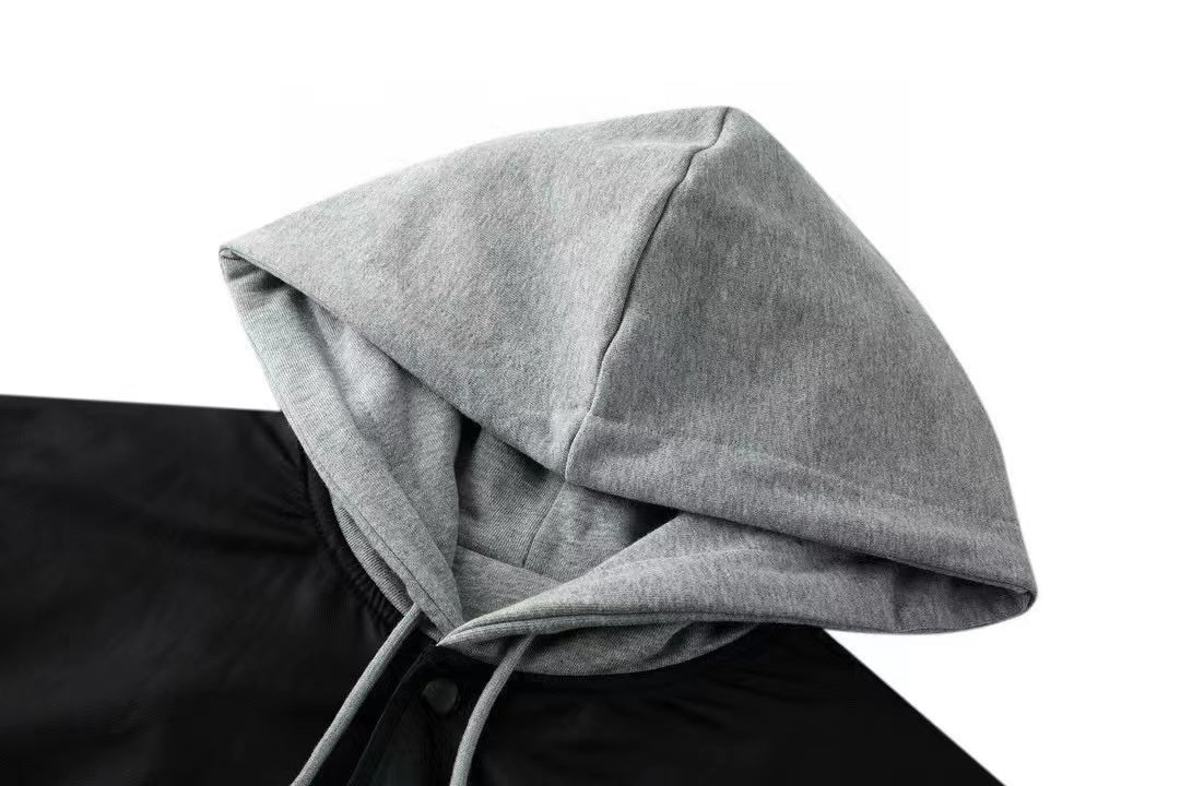 Celine Jackets C Logo Black White Mix Grey Cotton