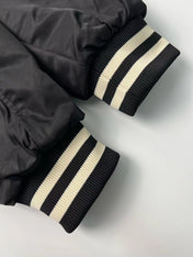 Celine Jackets C Logo Black White Mix Grey Cotton