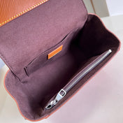 CLUNY MINI 20 IN GOLD HONEY EPI LEATHER