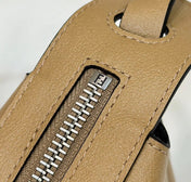 SIMPLY MINI 22 IN LIGHT BROWN GRAINED CALFSKIN