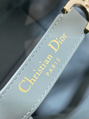 MINI TOUJOURS BUCKET BAG 18 IN GREY CANNAGE CALFSKIN