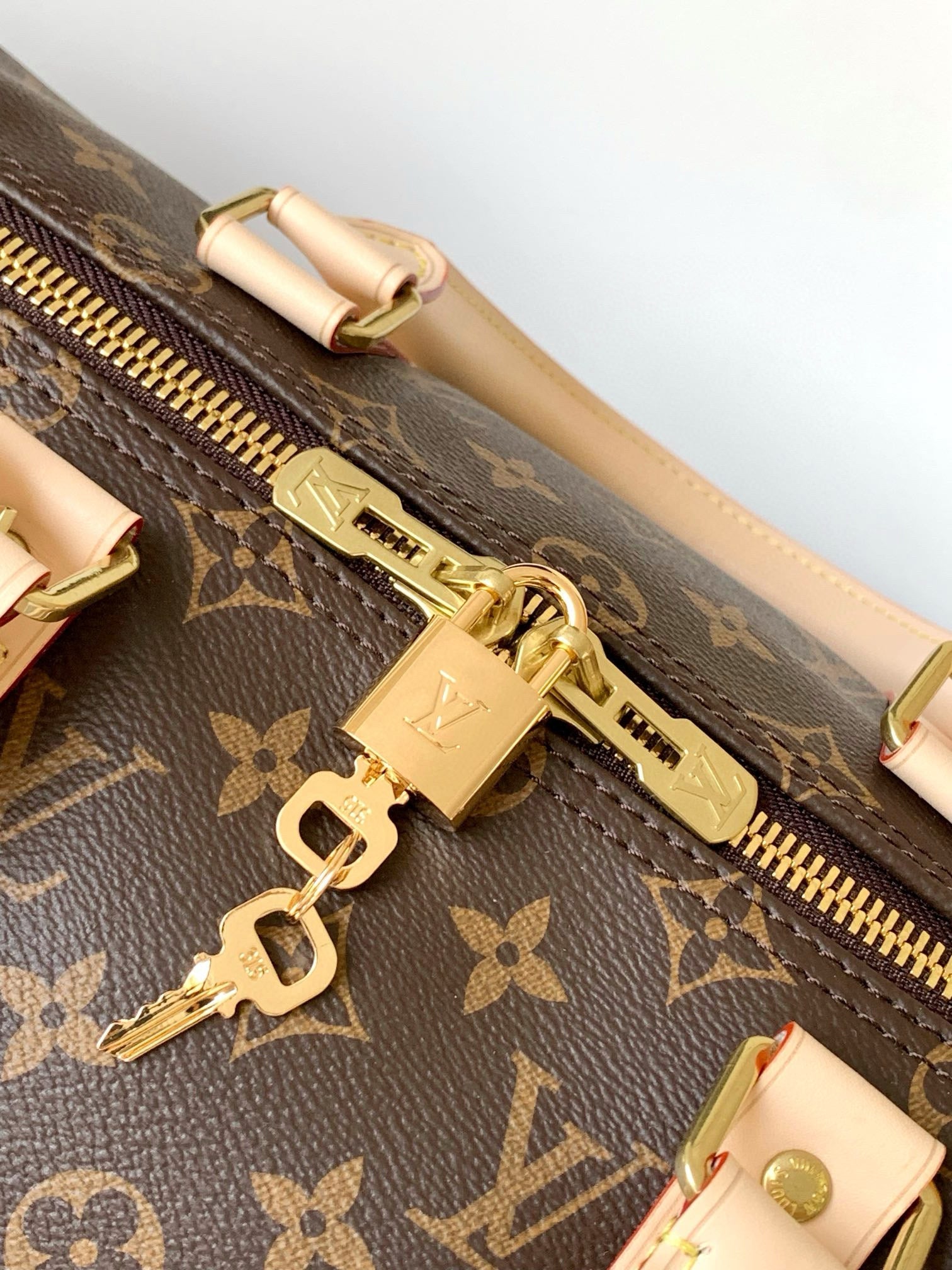 LV KEEPALL 45 BANDOULIERE MONOGRAM CANVAS