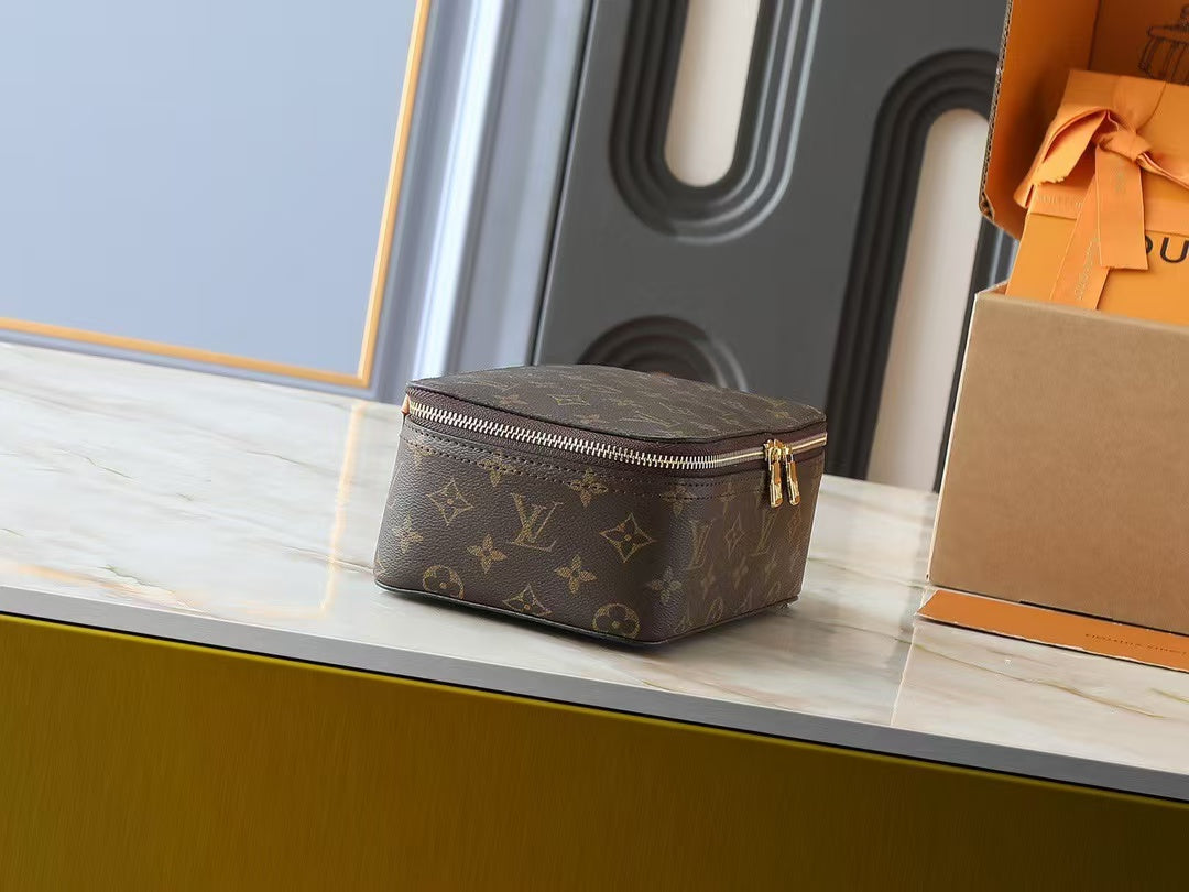 PACKING CUBE MM/PM/GM IN BROWN MONOGRAM CANVAS