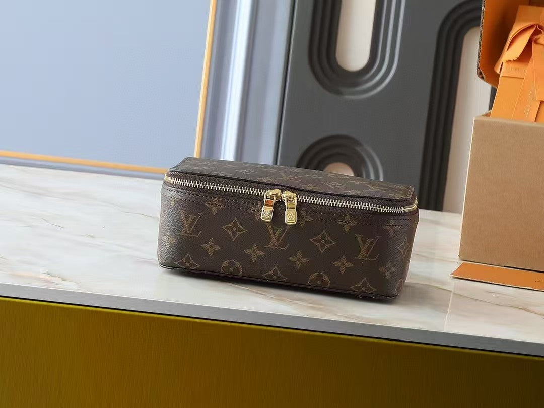 PACKING CUBE MM/PM/GM IN BROWN MONOGRAM CANVAS