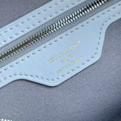 SPEEDY BANDOULIERE 30 IN GREY EMBOSSED CALFSKIN