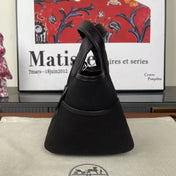 CARGO PICOTIN BAG 18 IN BLACK TOGO GOLD HARDWARE