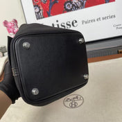 CARGO PICOTIN BAG 18 IN BLACK TOGO GOLD HARDWARE