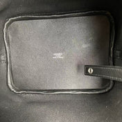 CARGO PICOTIN BAG 18 IN BLACK TOGO GOLD HARDWARE