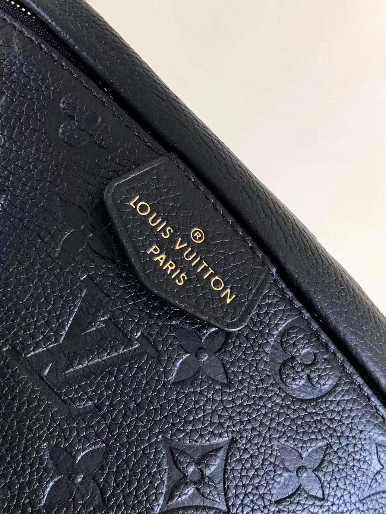PRE-LOVED BUMBAG 37 IN BAG EMBOSSED MONOGRAM CALFSKIN TP3