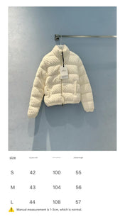 MONCLER JACKET IN WHITE WOOL