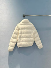 MONCLER JACKET IN WHITE WOOL