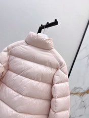 MONCLER PUFFER JACKET IN LIGHT PINK