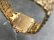 PANTHERE 27MM GOLD CASE WHITE DIAL