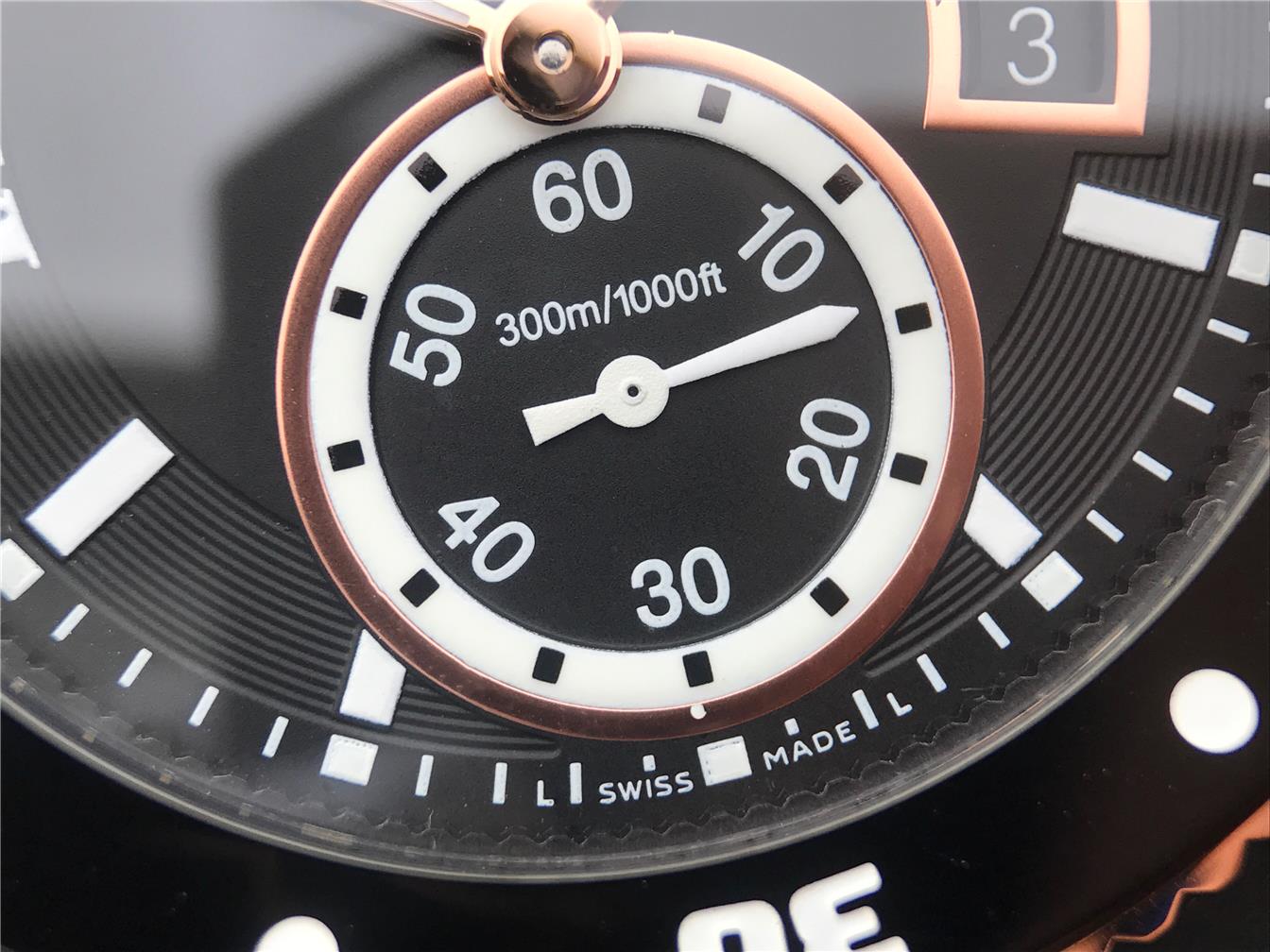 CALIBRE DIVER 42 AUTOMATIC BLACK CASE BLACK DIAL