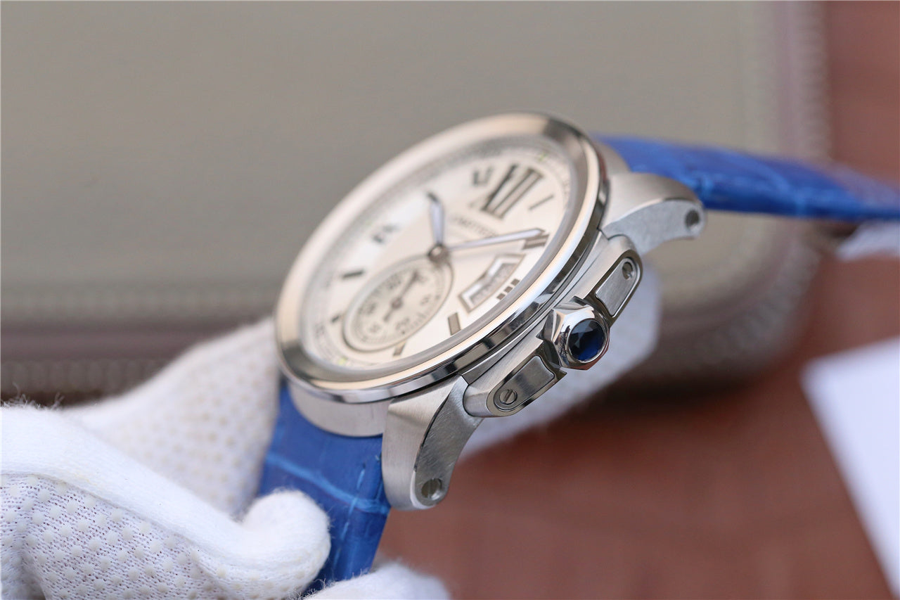 CALIBRE DIVER 42 AUTOMATIC STEEL CASE WHITE DIAL