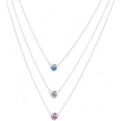 ELSA PERETTI SERIES SINGLE DIAMOND SIMPLE NECKLACE