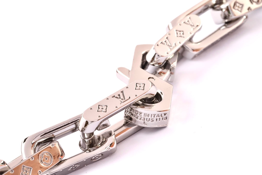 LOUIS VUITTON ORANGE BAMBOO SPLICING NECKLACE