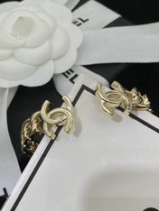 DOUBLE CC GOLD BRACELET