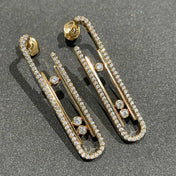 MOVE 10TH PM EARRINGS DIAMOND