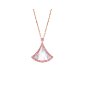 DREAM NECKLACE MOP DIAMOND PINK