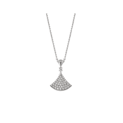 DREAM NECKLACE SILVER FULL DIAMOND
