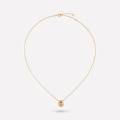 EXTRAIT DE CAMELIA NECKLACE PINK GOLD DIAMOND
