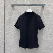 Loewe 2025 Draped Polo Shirt Cotton