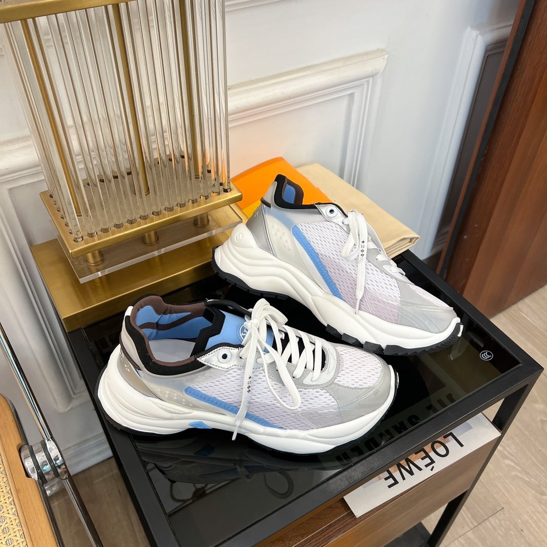 LV RUN 55 SNEAKER BLUE