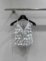 CC 25 Flower Camisole Polyester Fiber 220295