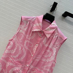 CC 25 Sleeveless Shirt Silk Cotton