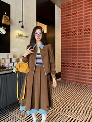 MIUMIU TOP & SKIRT SET STYLE 131