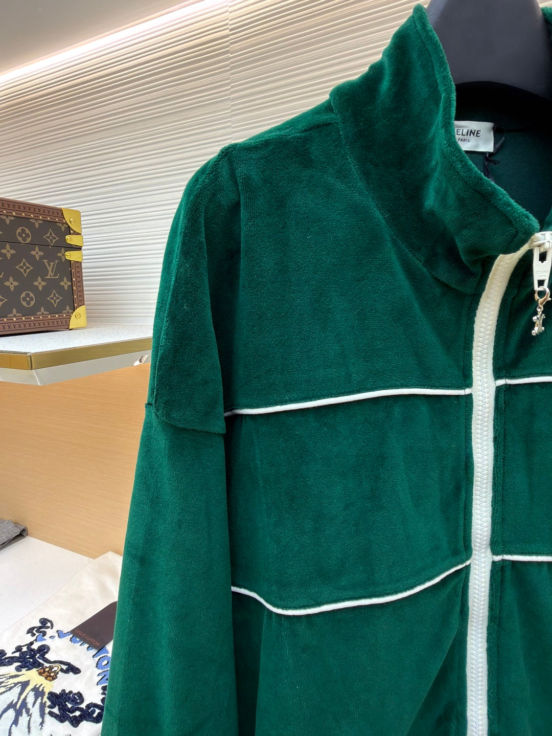 CELINE 25S VELVET JACKET 0132