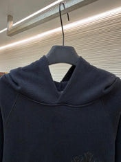 CHROME HEARTS CEMETERY CROSS SEVEN-11 HOODIE IN BLACK