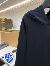 CHROME HEARTS CEMETERY CROSS SEVEN-11 HOODIE IN BLACK