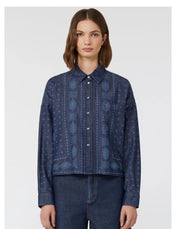 MAX MARA 25S DENIM COTTON SHIRT 168