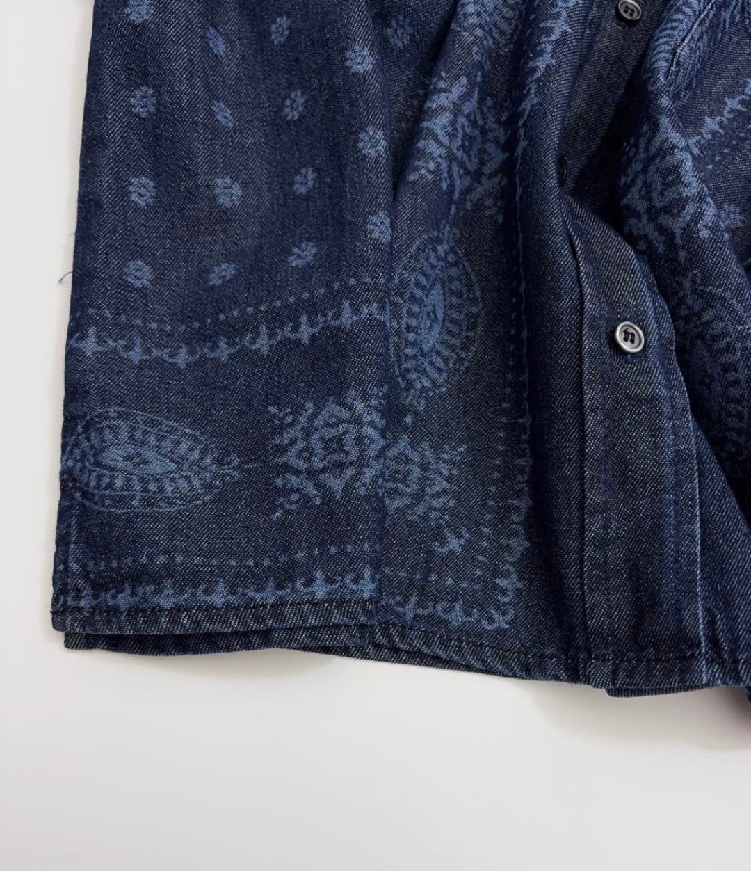 MAX MARA 25S DENIM COTTON SHIRT 168