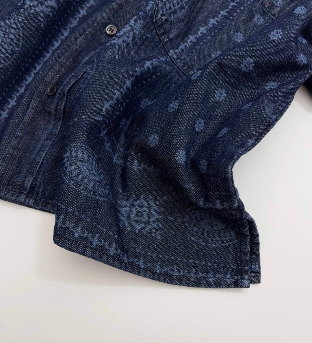 MAX MARA 25S DENIM COTTON SHIRT 168