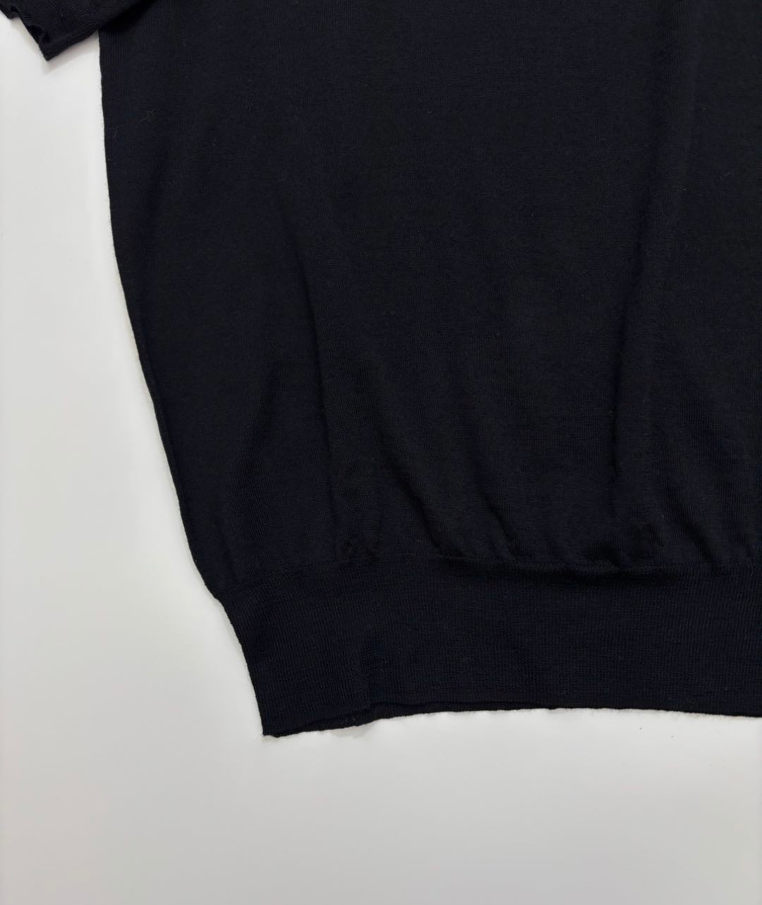 PRADA 25S SHORT-SLEEVE TURTLENECK SWEATER 430