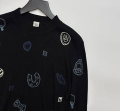 HERMES 25S WOOL-LINED SWEATER 185