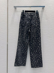 CC 25 Jeans Black Cotton