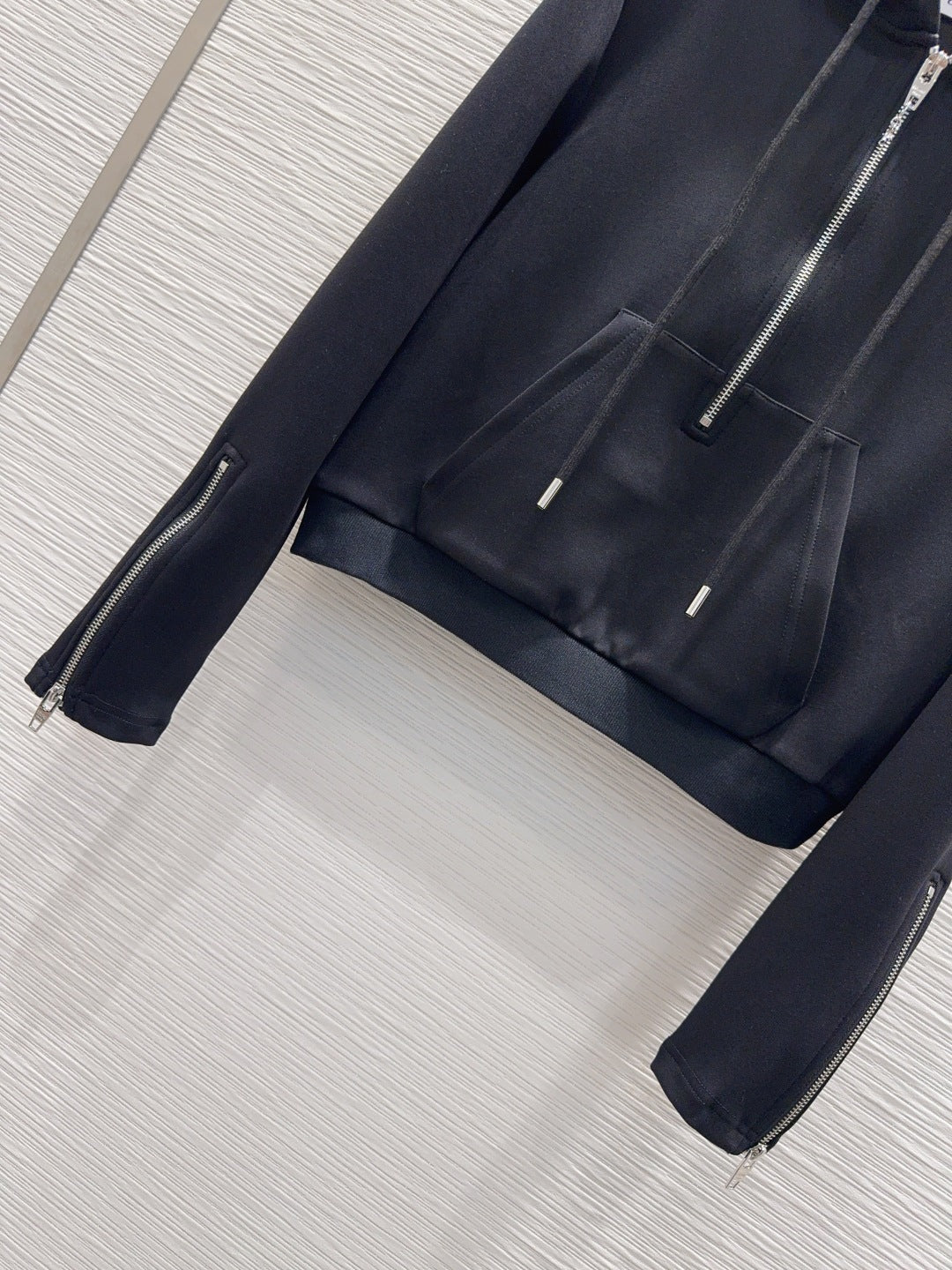 CELINE 25S WIDE-LEG PANTS HOODIE SET 0136